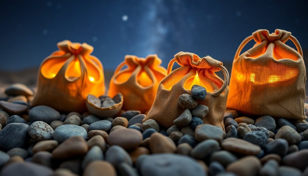 natural materials for stargazing