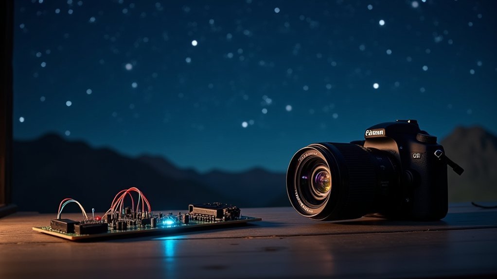 arduino night photography trigger