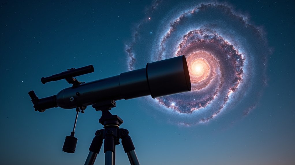 astrophotography with telescope mounted