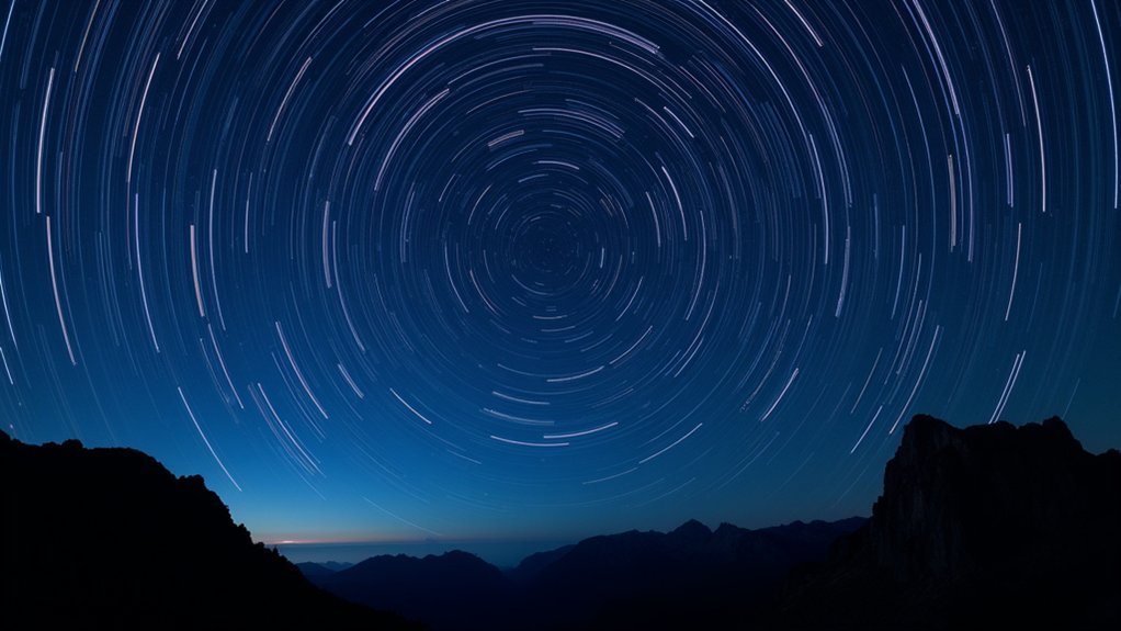 capturing night sky movement