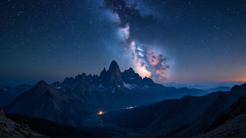 celestial events mountain trekking
