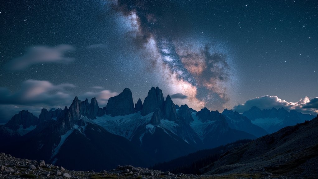 darker skies at elevation