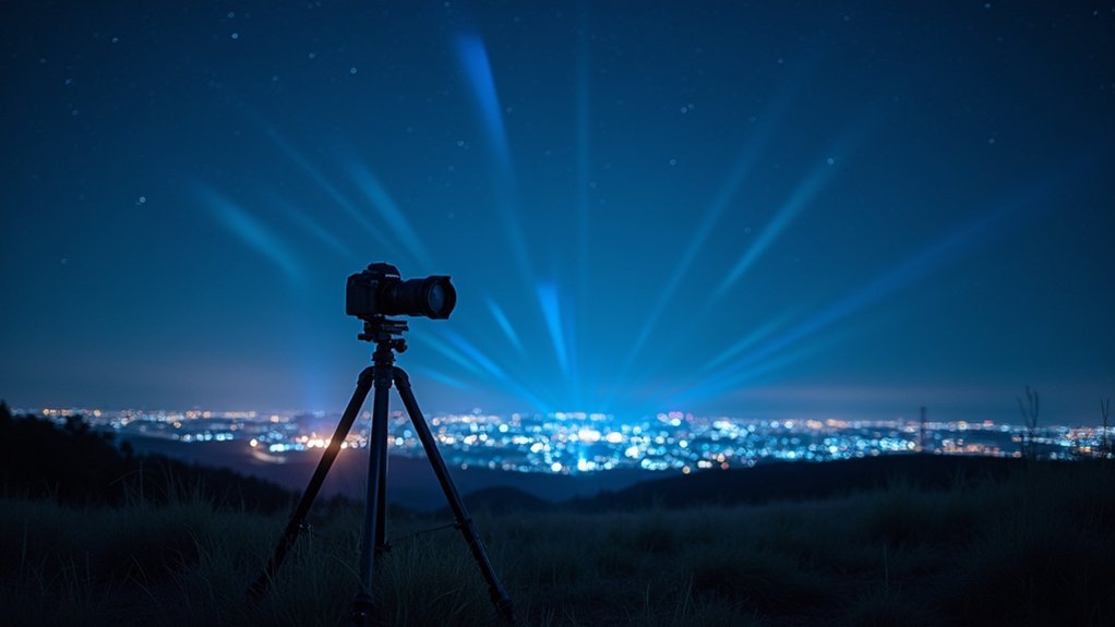 external power advantages night photography