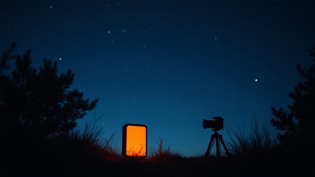 external power advantages night photography