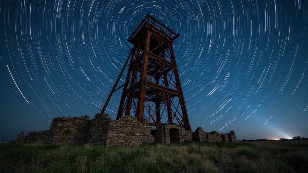 forgotten structures star trails