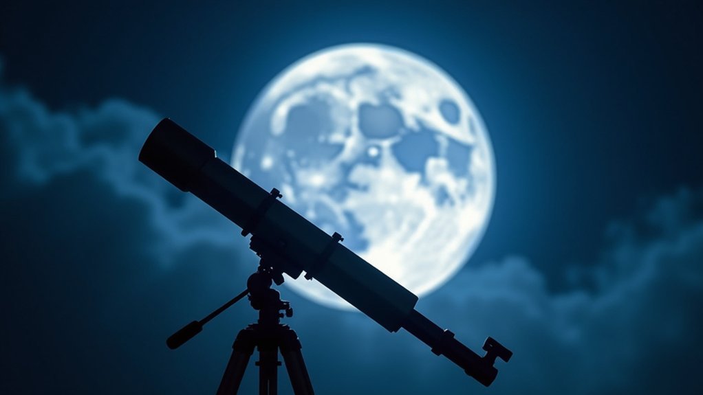 moon photography with telescopes