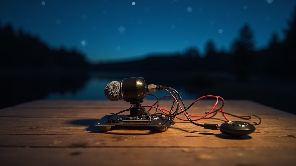 sound activated shutter release device