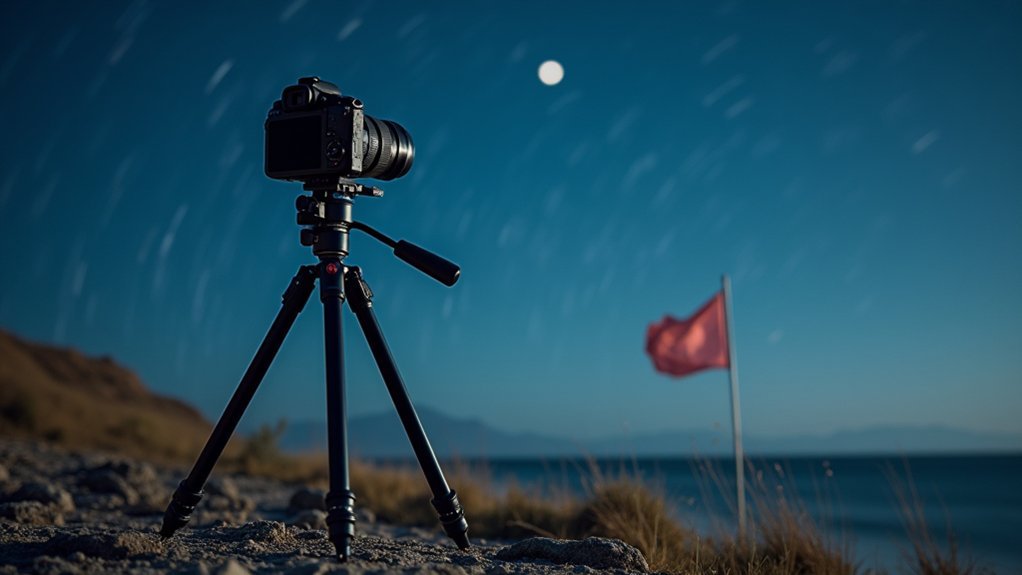 sturdy tripods ensure stability