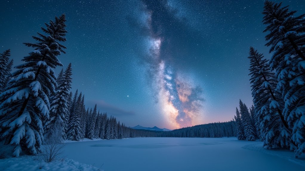 winter stargazing in national parks